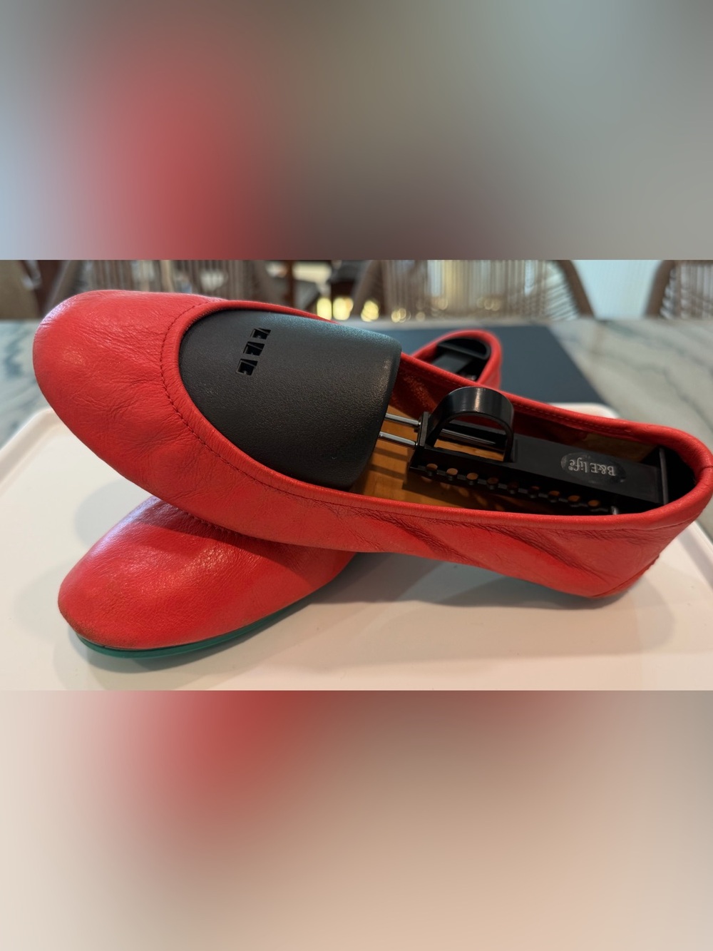 Tieks Ballet Flats – Size 7 – Pink/Coral Leather